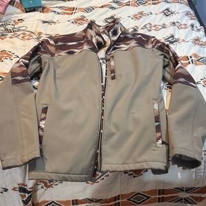 Unisex Aztec Western Softshell Jacket